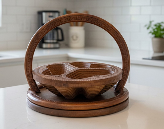 10" Three Hearts divided