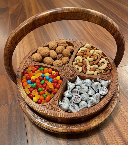 16" divided Four Hearts