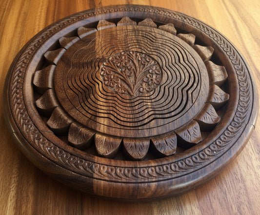 10" sunflower shape
