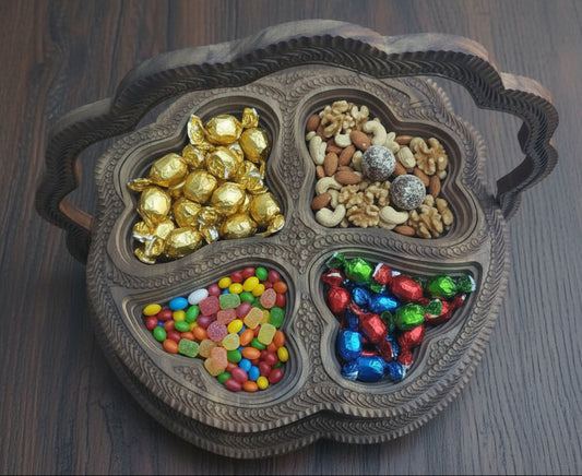 16" divided shell shape