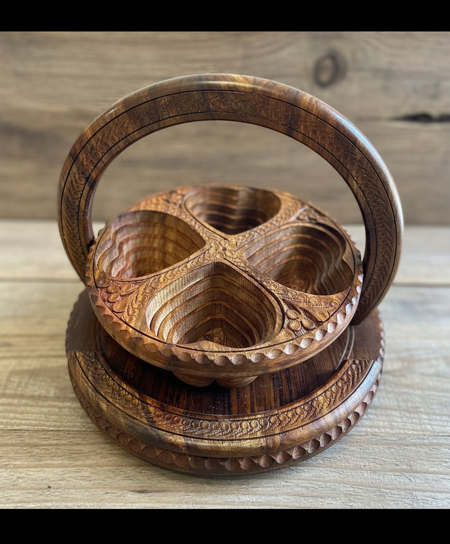 10" Four Hearts divided