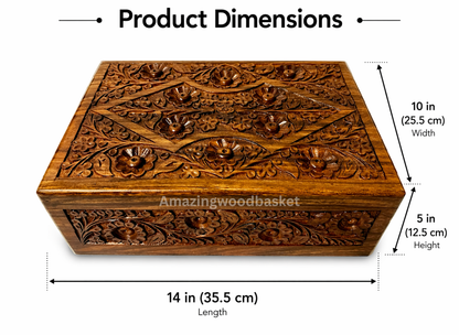 Giant secret lock box ( 14" X 10" X 5")