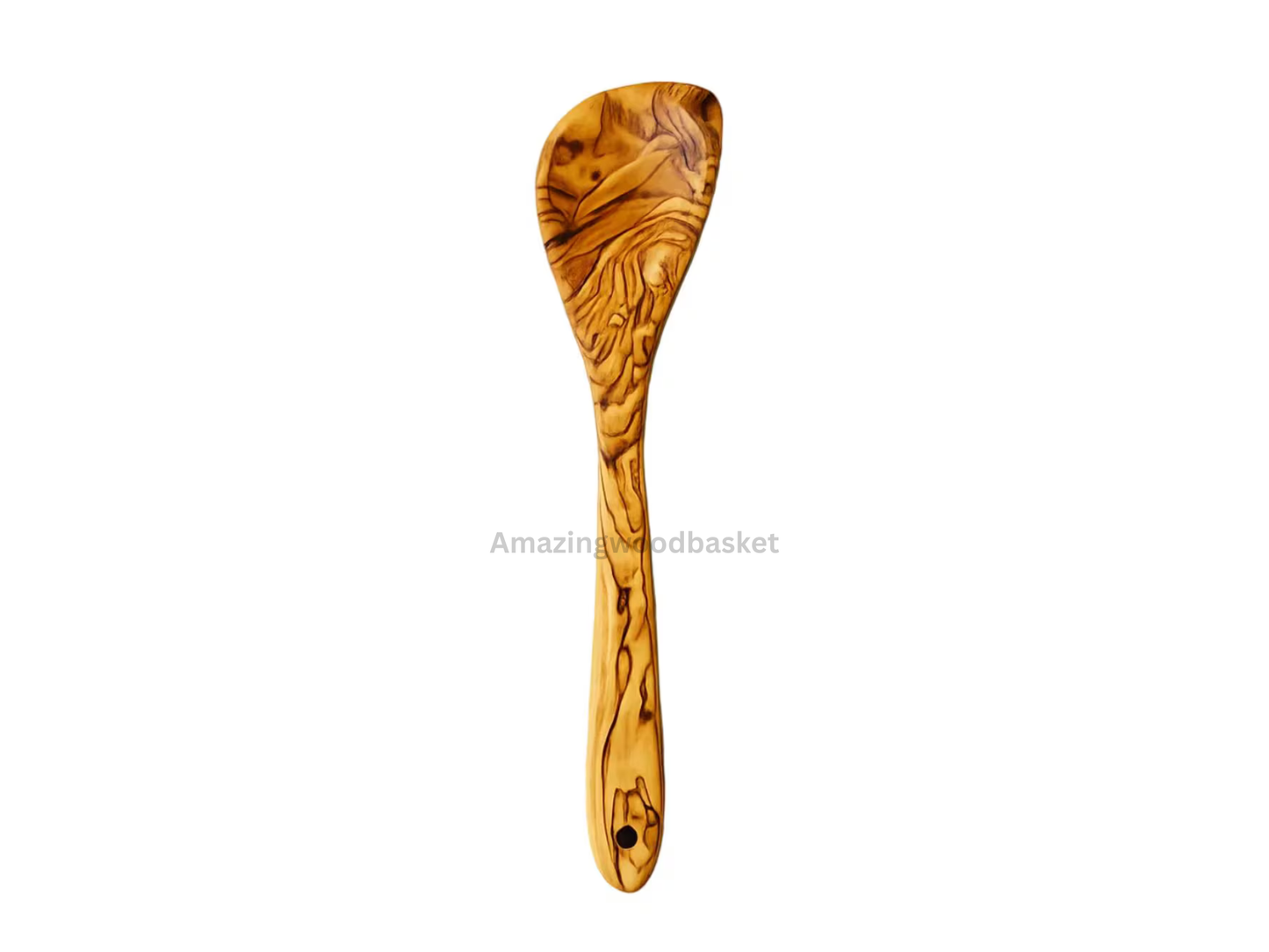 Olive Wood Corner Spoon