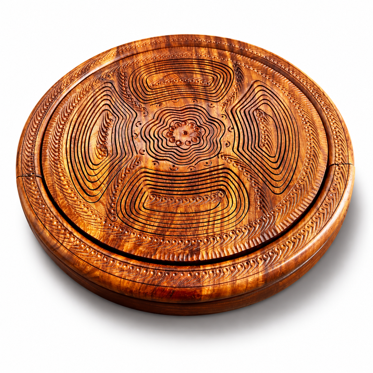 14" Divided Basket, Five Compartments
