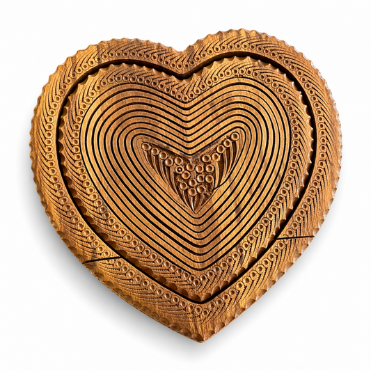 10” Heart shape
