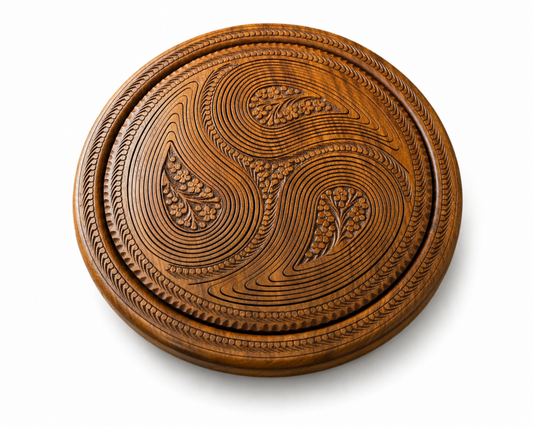 12" Three Paisleys