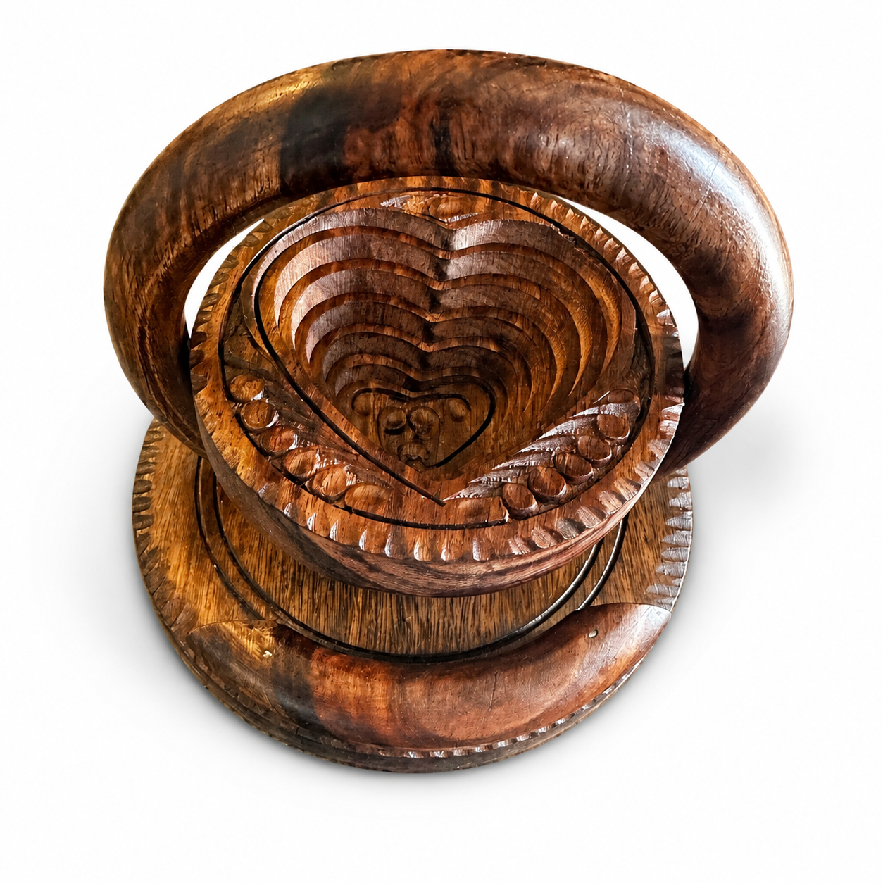 6"Heart shape