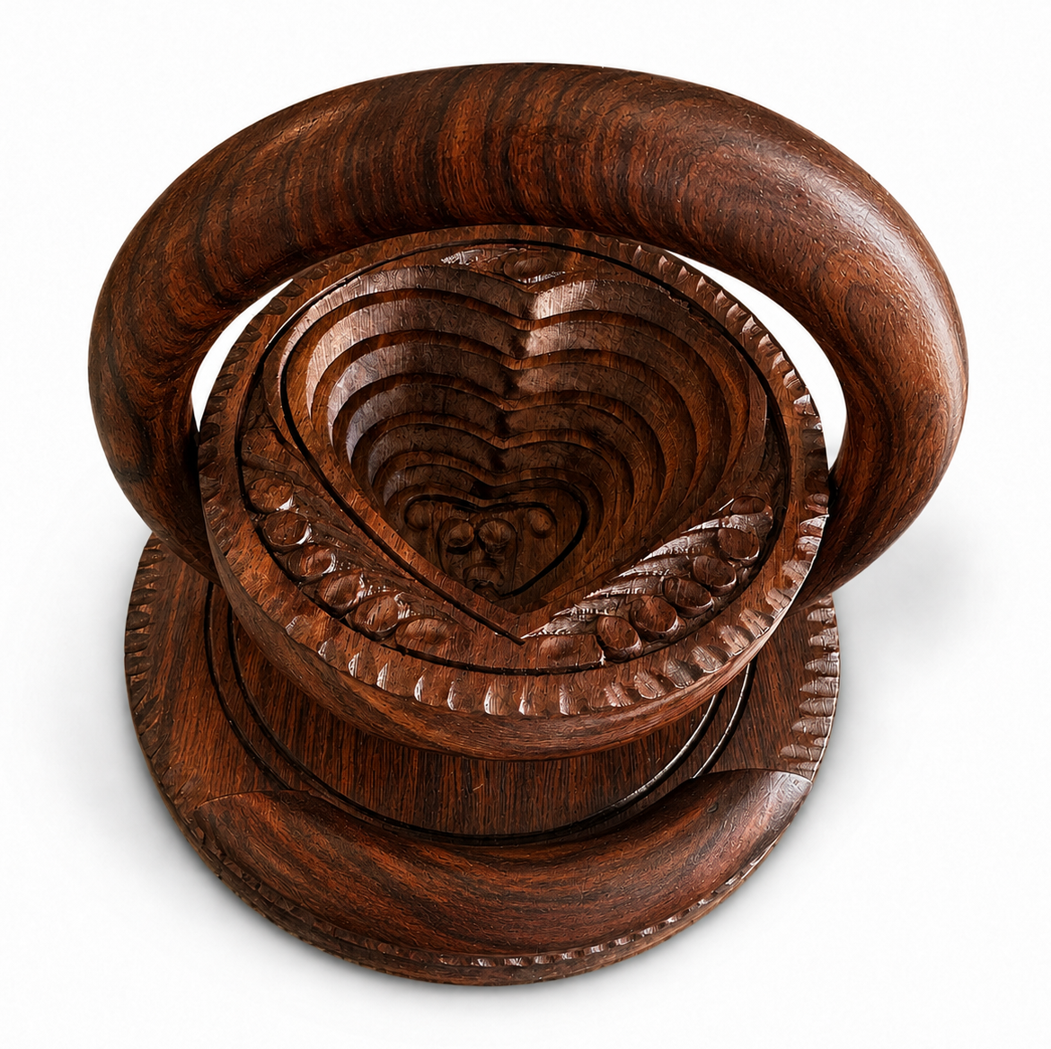6"Heart shape
