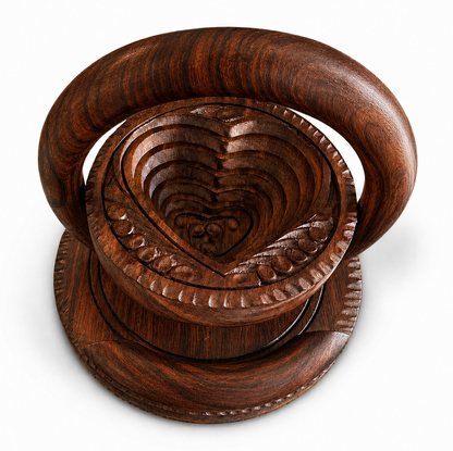 6"Heart shape
