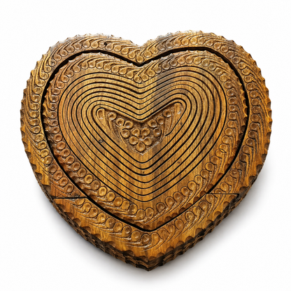 8" heart shape