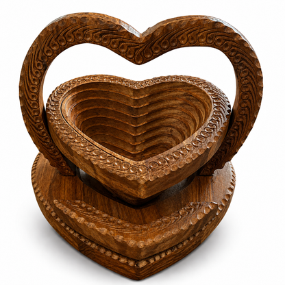 8" heart shape