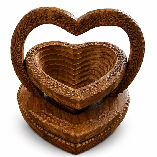 8" heart shape