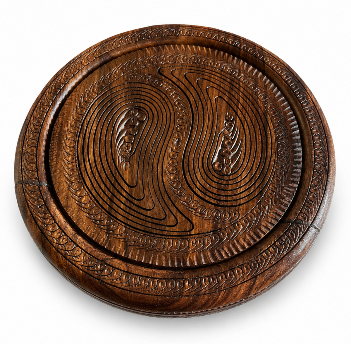 10" two paisley shape