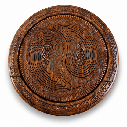 10" two paisley shape
