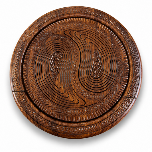 10" two paisley shape