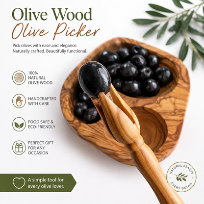 Olive Wood Charcuterie Accessories set