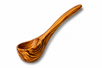 XL ladle Olive Wood (13.5"X3.5")