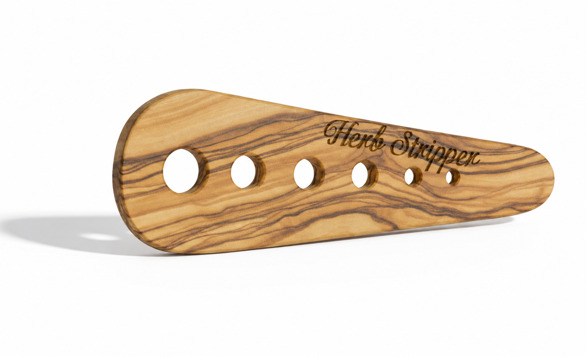 Olive Wood Herb Stripper