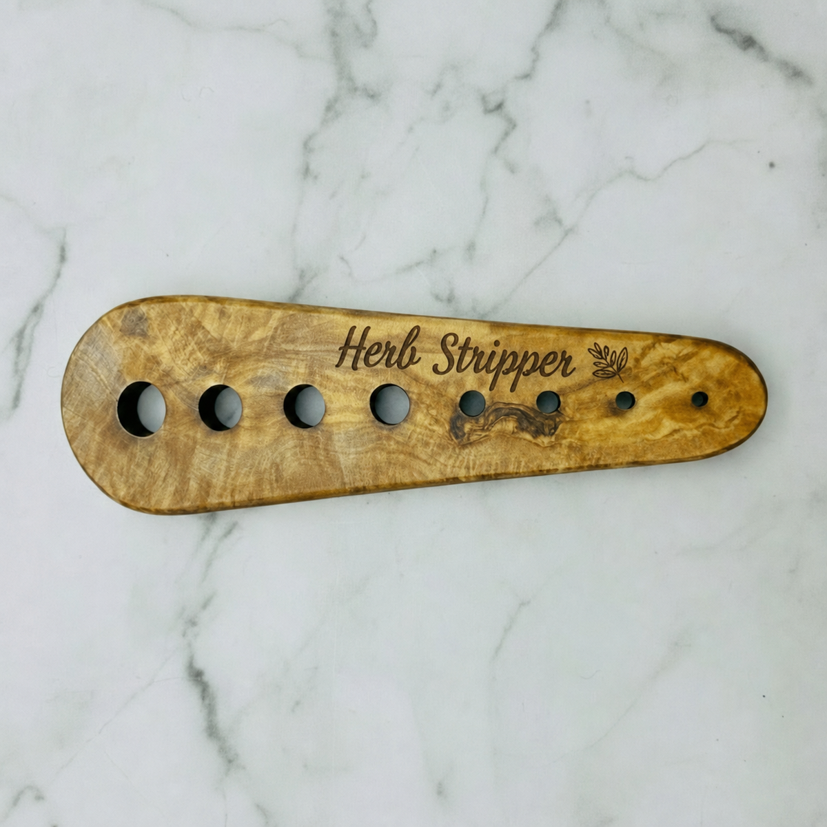 Olive Wood Herb Stripper