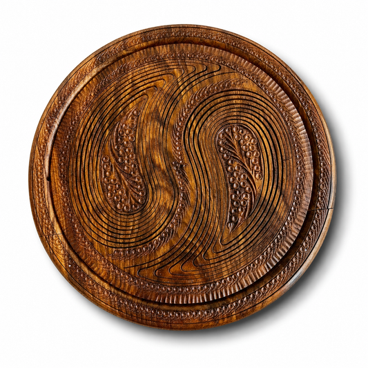 14" two paisleys