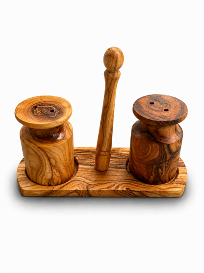 Olive Wood Salt & Pepper Egg Shape (Copy)