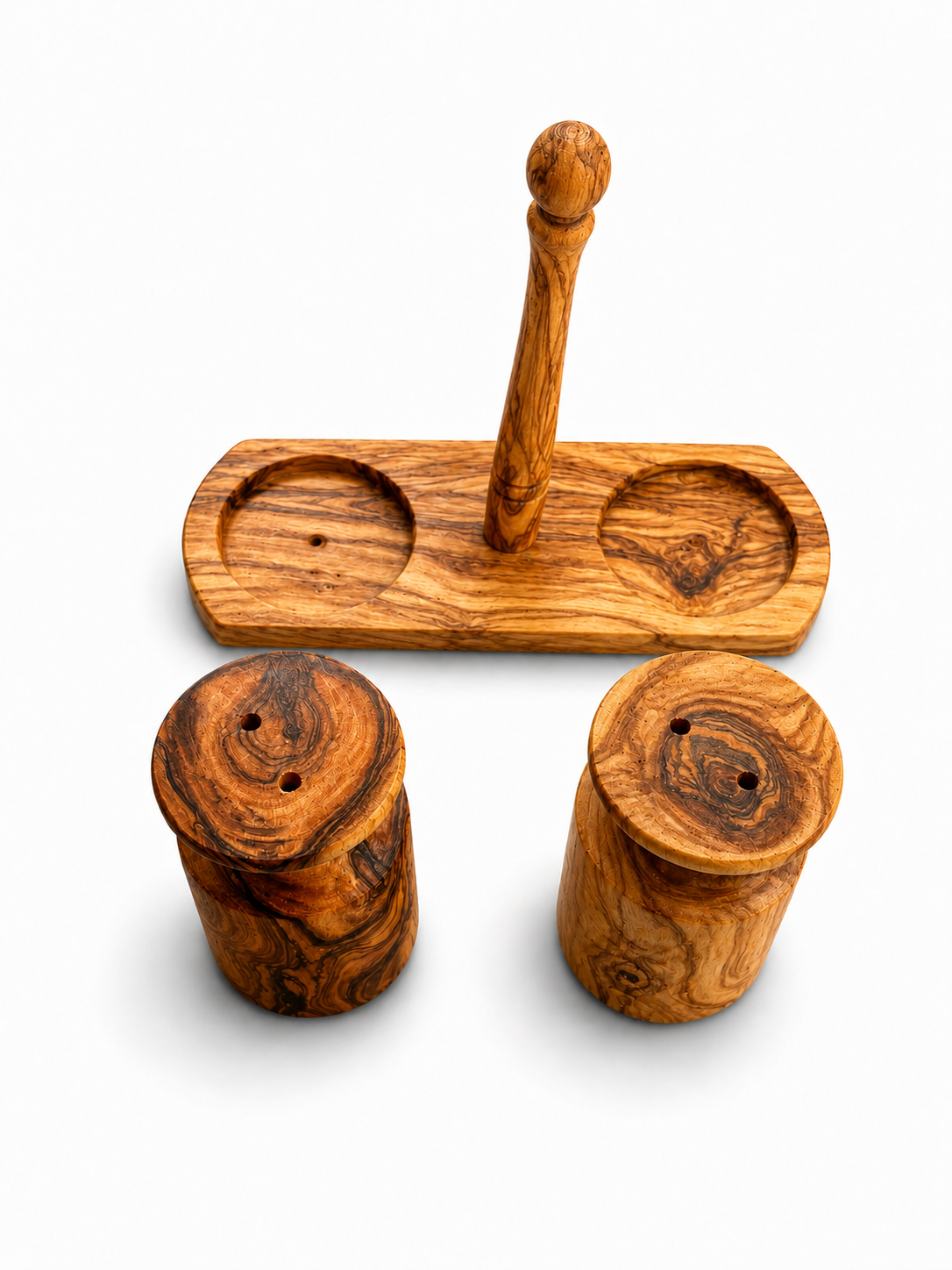 Olive Wood Salt & Pepper Egg Shape (Copy)