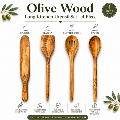 Long Spoons Set Of Four (14")