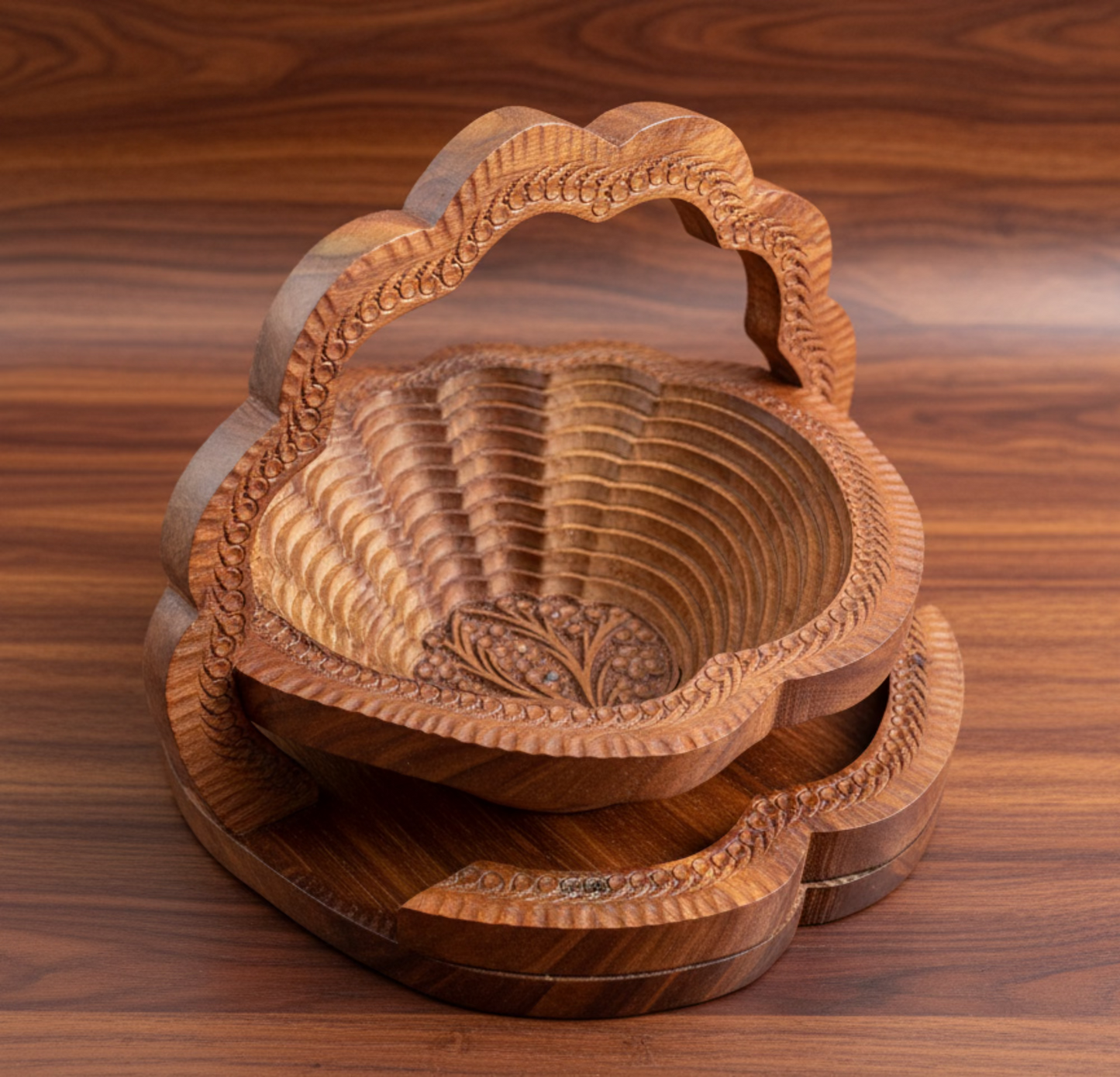 10" Tree Of Life Carved Design