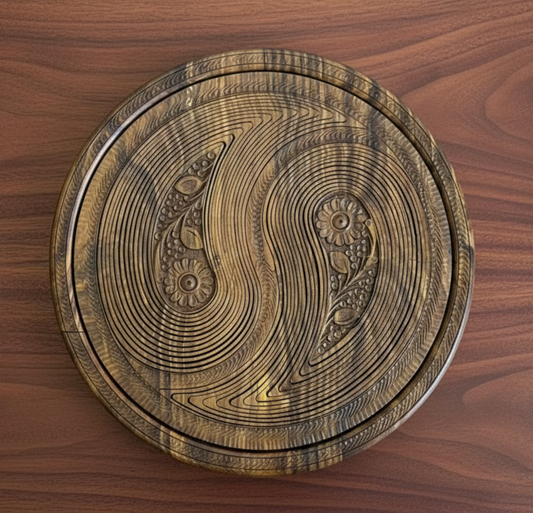 18" two paisleys
