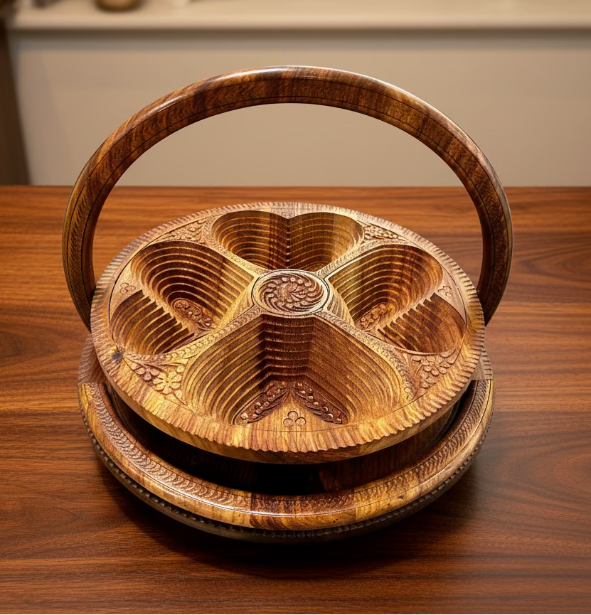 18" Four Hearts Divided