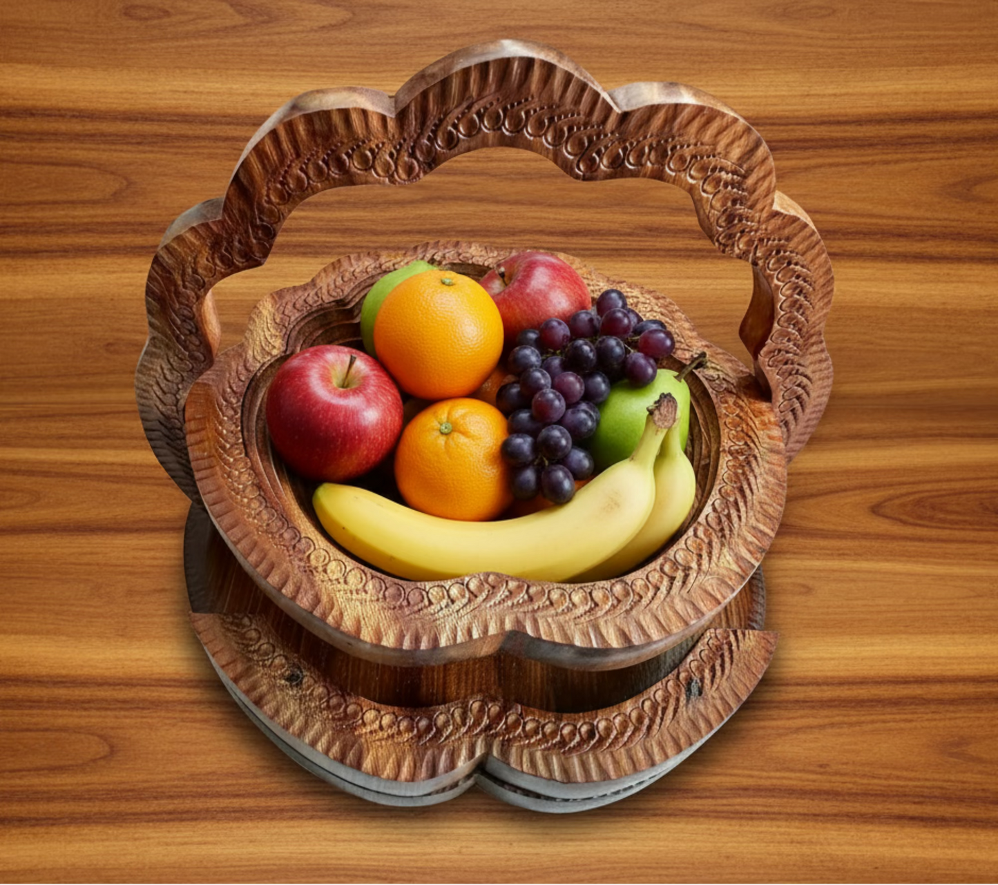 10" Tree Of Life Carved Design