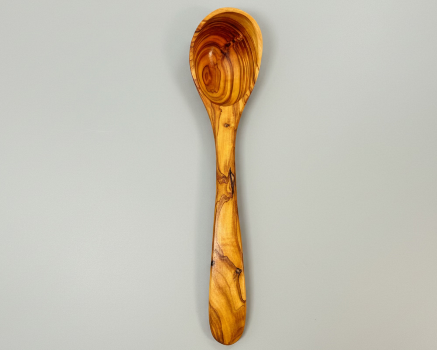 small ladle Olive wood (8"X2")