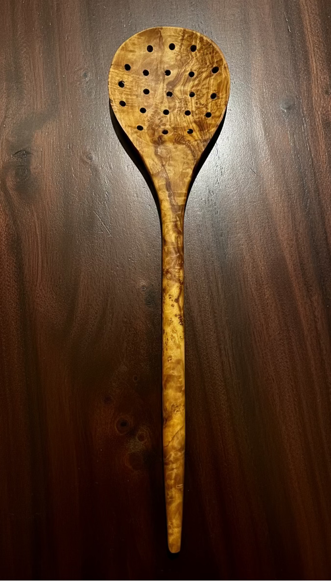 Wide Slotted spoon (14")