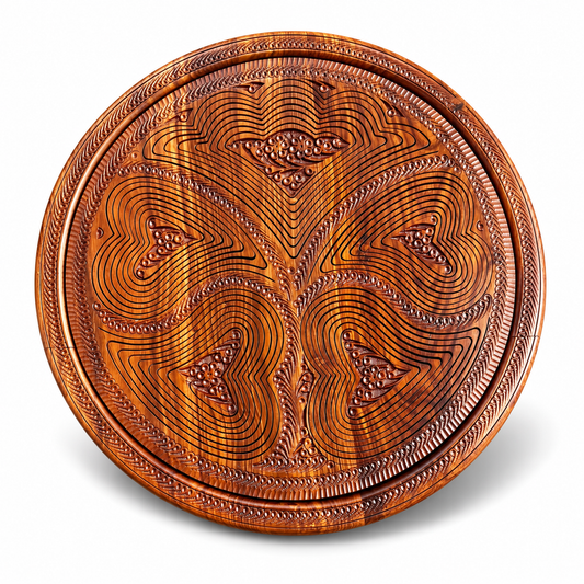 18" Divided Basket, Angel Shape