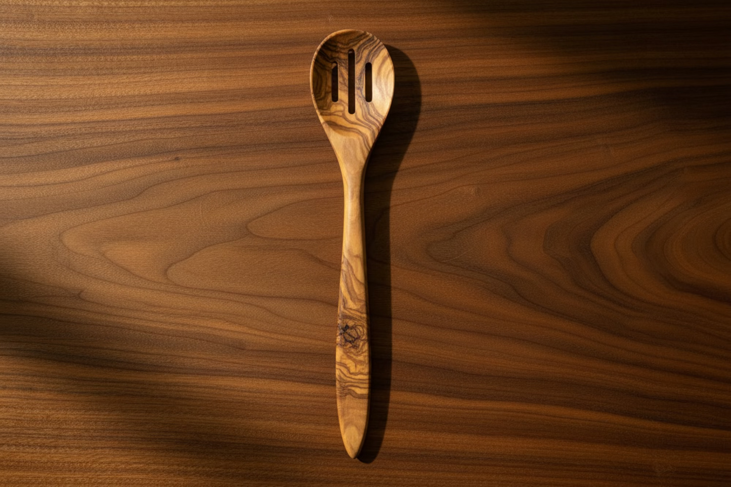 long slotted spoon