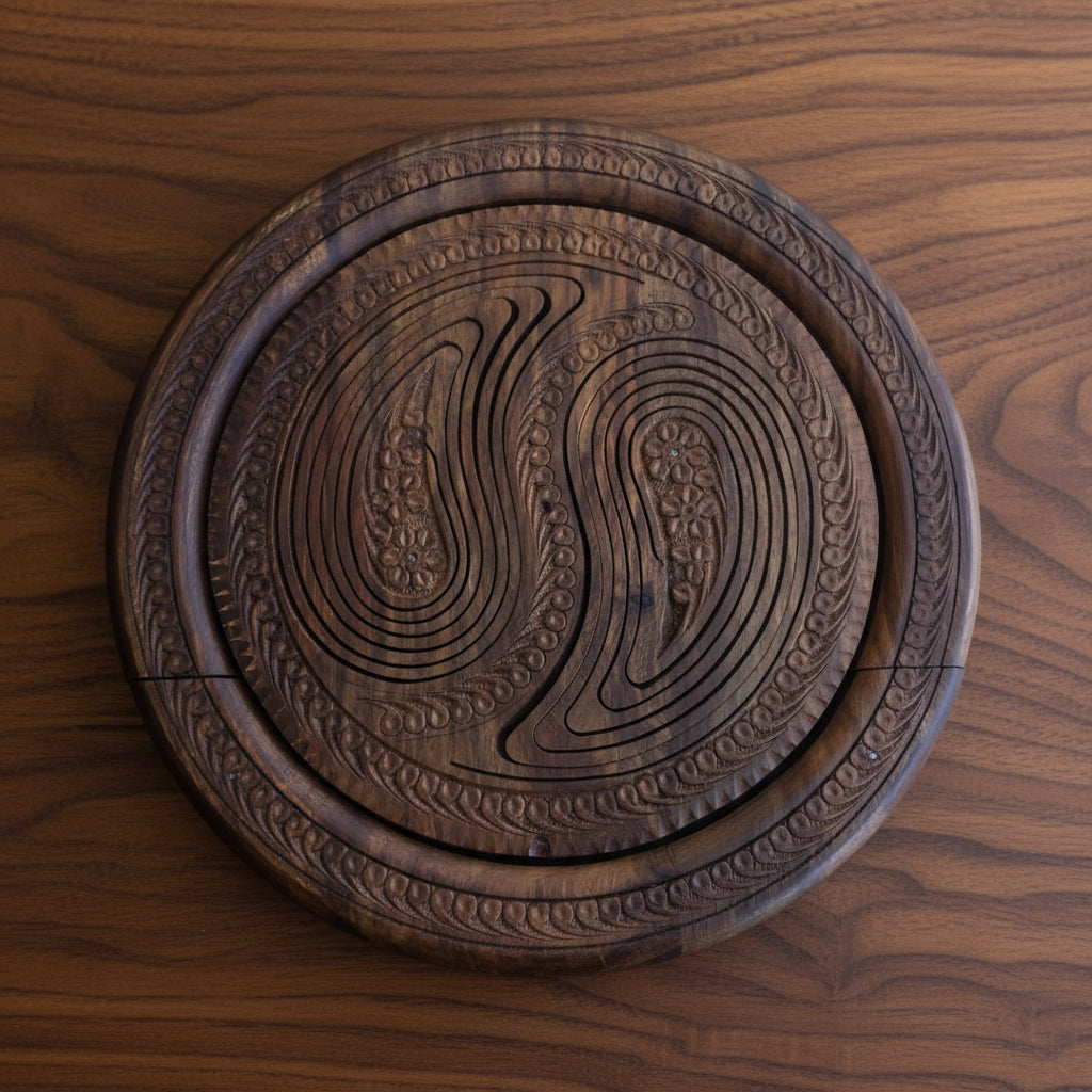 10" two paisley shape