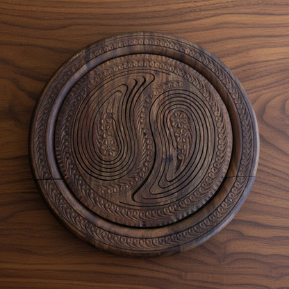 10" two paisley shape