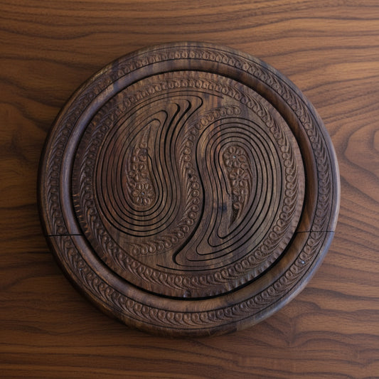 10" two paisley shape