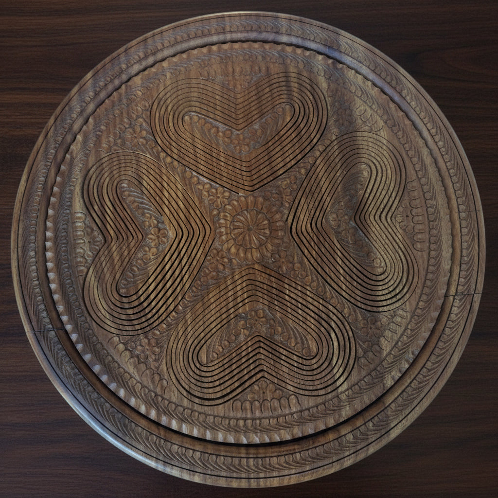 14" Four Hearts Divided