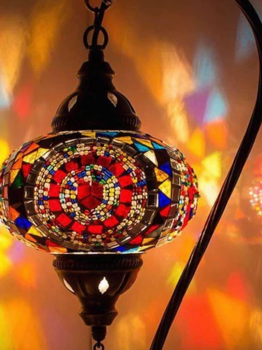 small swan neck lamp