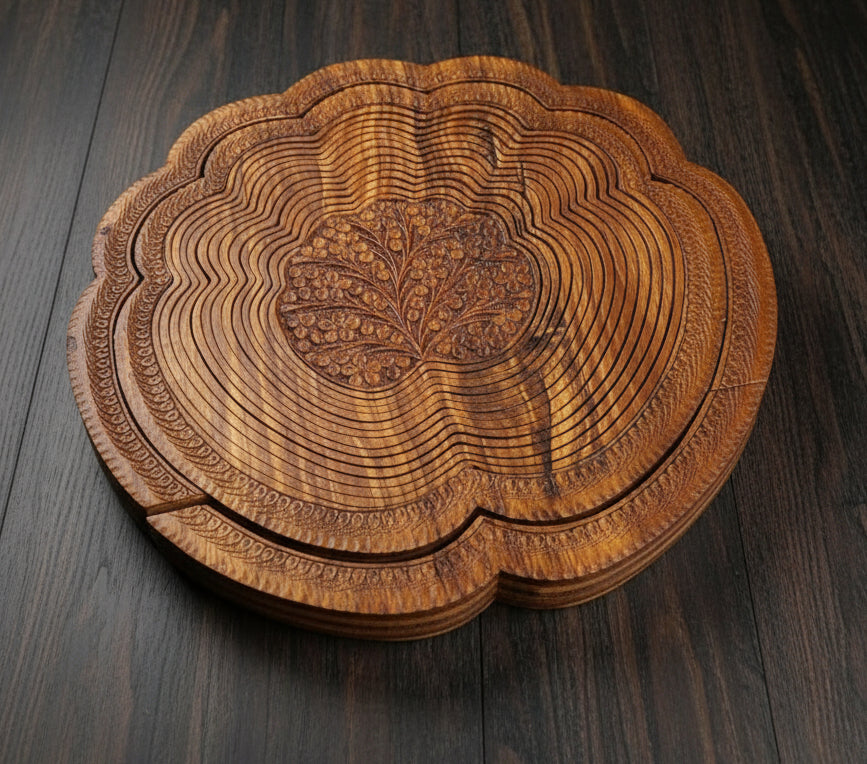 14" Tree Of Life carved design