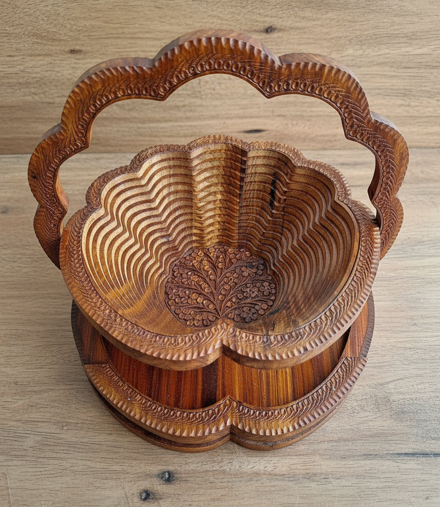 14" Tree Of Life carved design