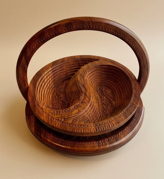 12" two paisley shape