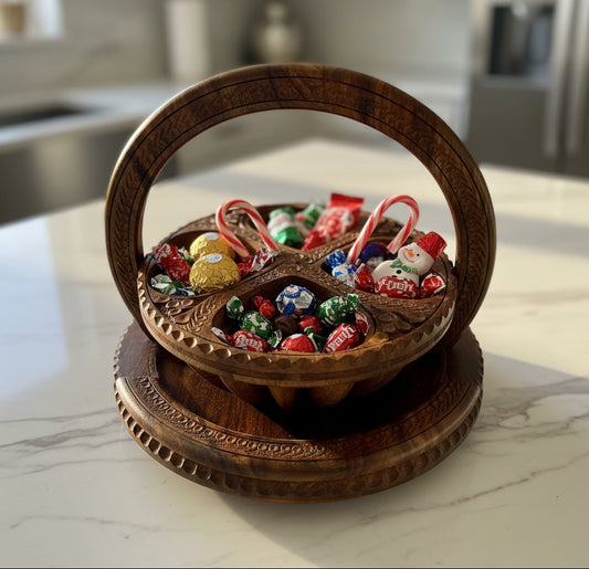 10" Four Hearts divided