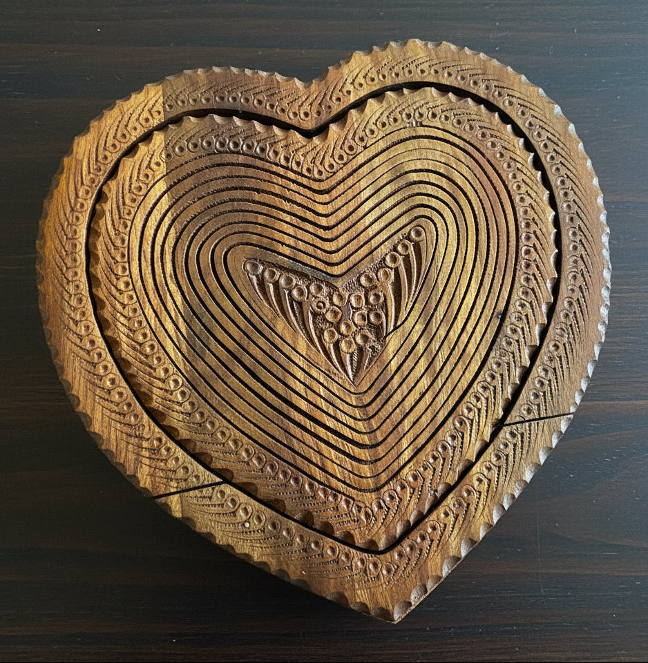 10” Heart shape