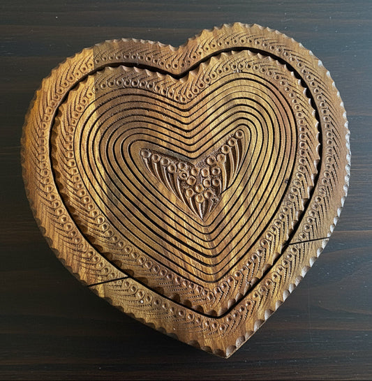 10” Heart shape