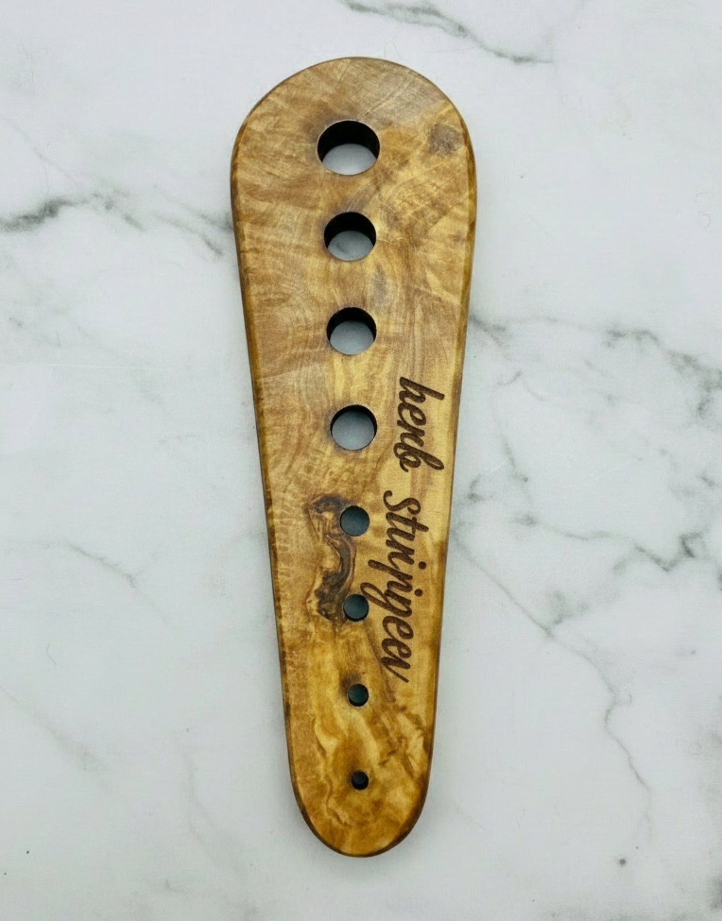 Olive Wood Herb Stripper