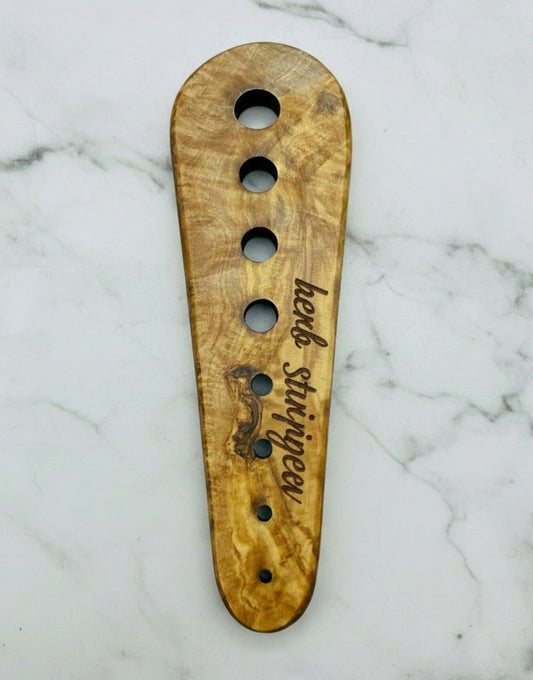 Olive Wood Herb Stripper