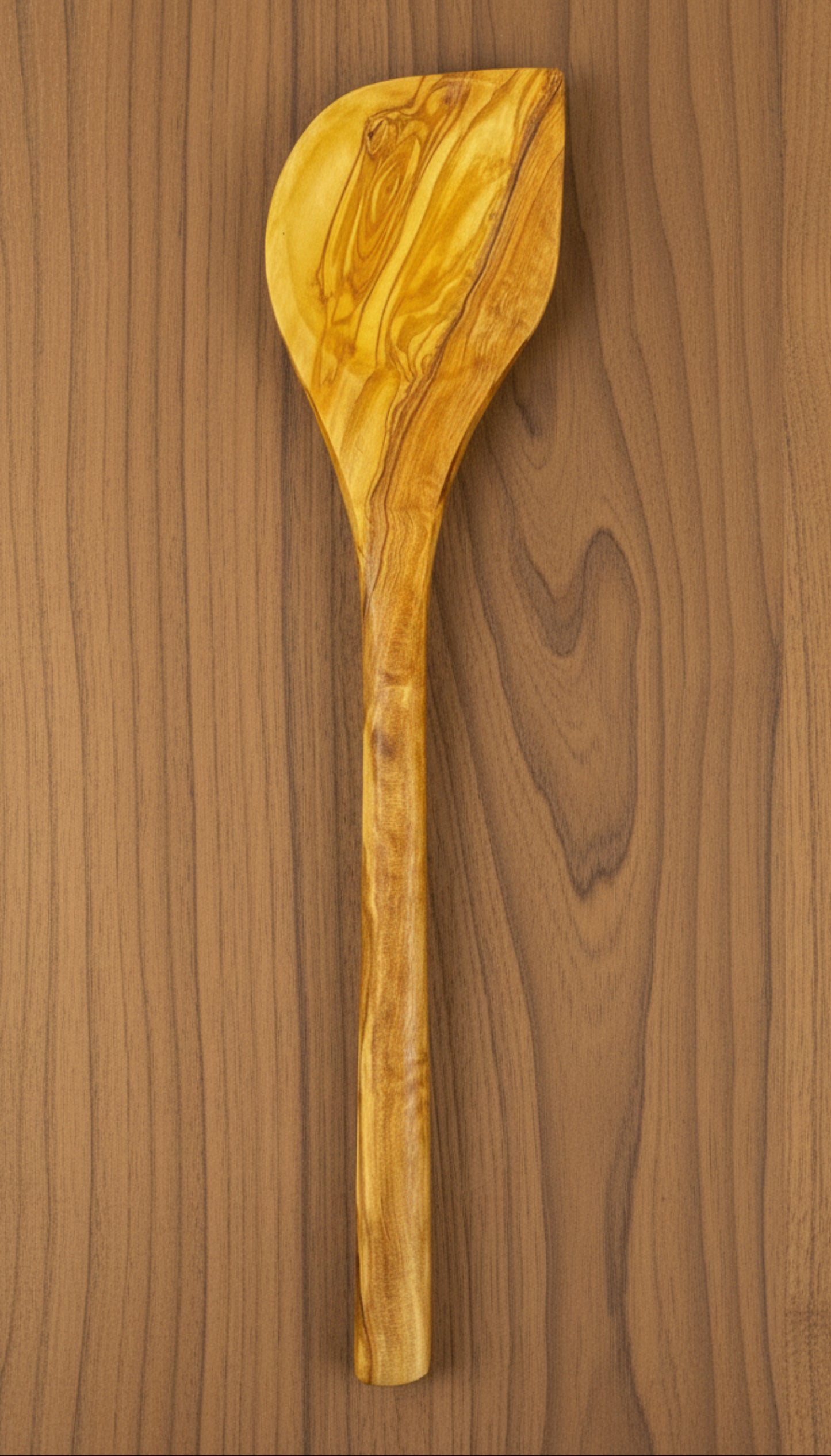 Olive Wood Corner Spoon