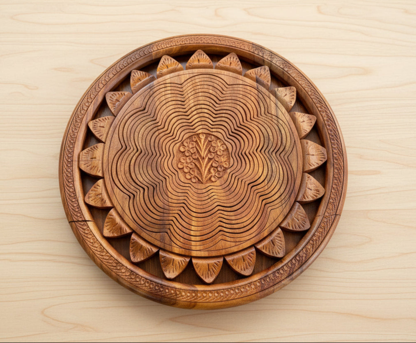 16" Sunflower Shape